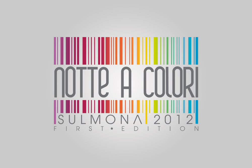 EVENTI: notte a colori sulmona ed.2012