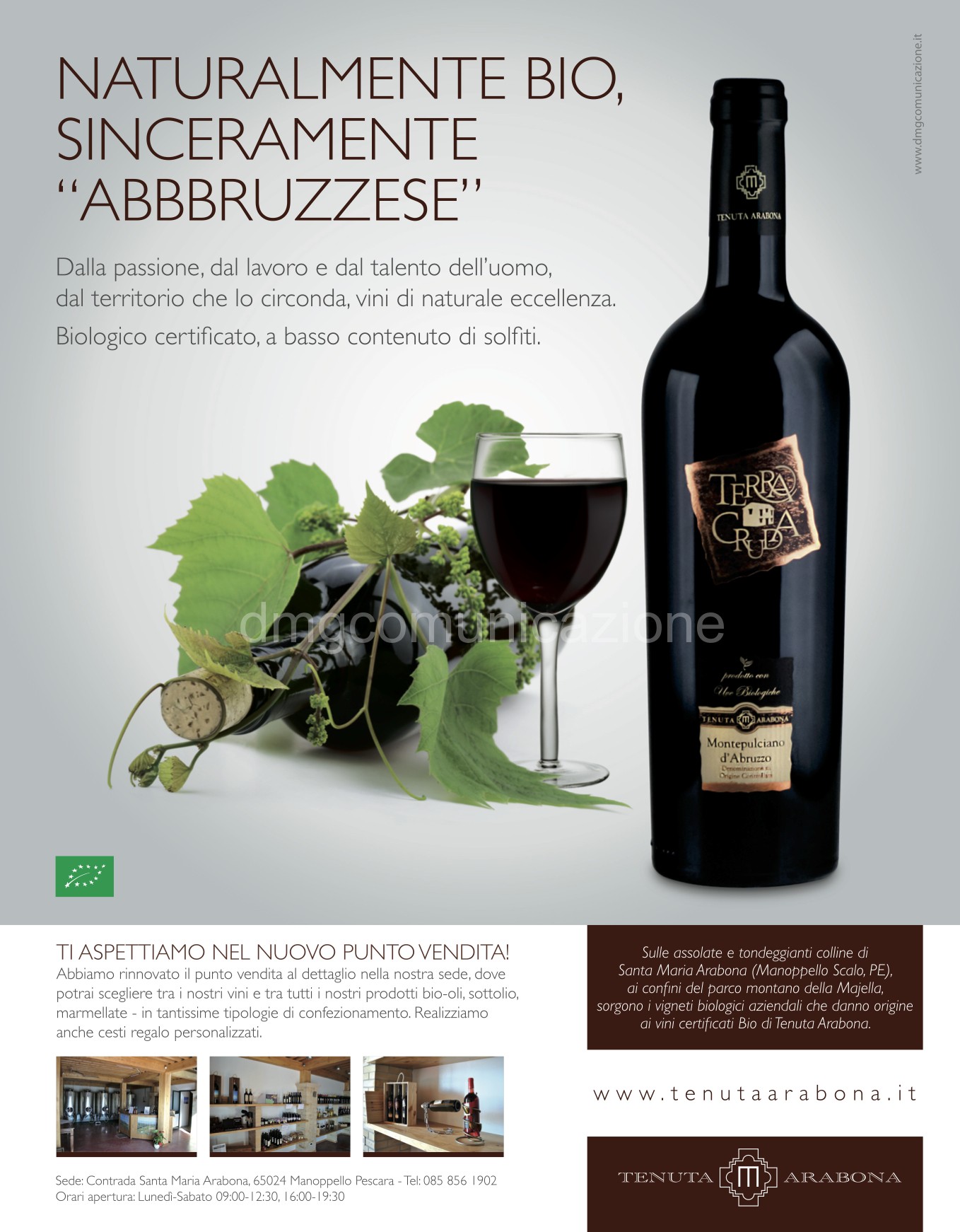 Tenuta Arabona: adv Abruzzo Impresa dic2013