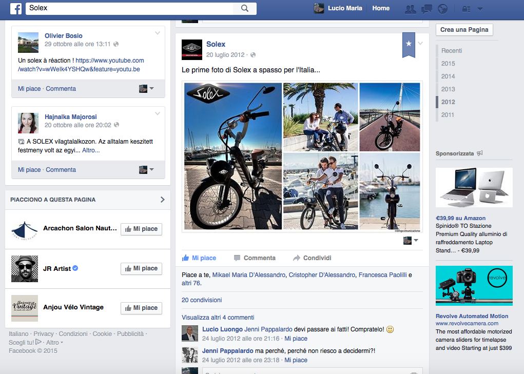 solex facebook